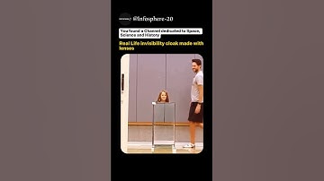 Real life invisibility cloak 🤯