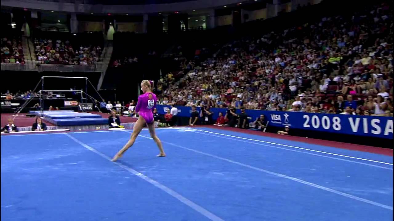 Nastia Liukin - Floor Exercise - 2008 Visa Championships - Day 2