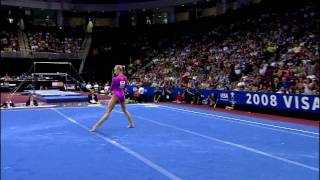 Nastia Liukin - Floor Exercise - 2008 Visa Championships - Day 2