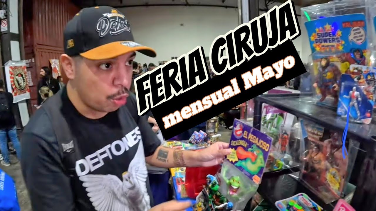 Feria Ciruja 😯uno de los eventos más BESTIA de  JUGUETES Y VIDEO JUEGOS / feria tianguis RETRO