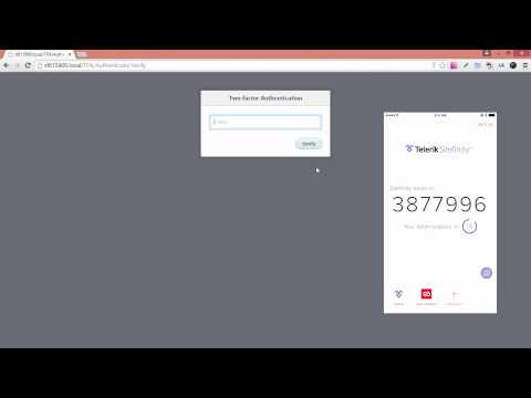 Two-factor Authentication in Telerik Sitefinity