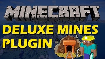 Automatically reset mines in Minecraft with Deluxe Mines Plugin