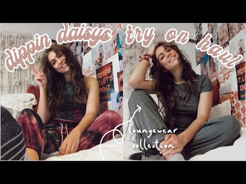 huge fall loungewear try on haul ft. dippin daisy's 2020