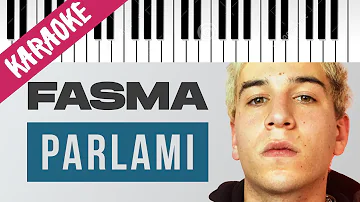 Fasma | Parlami | SANREMO 2021 // Piano Karaoke con Testo