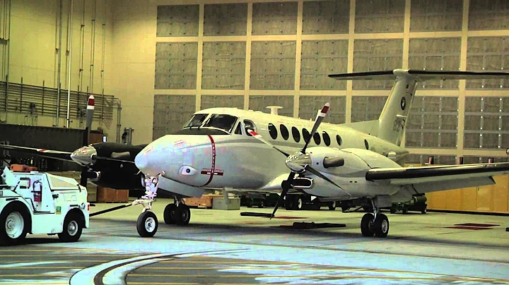 Fixed Wing Marine Transport detachment explains their use of the C-12W Huron aboard MCAS Iwakuni