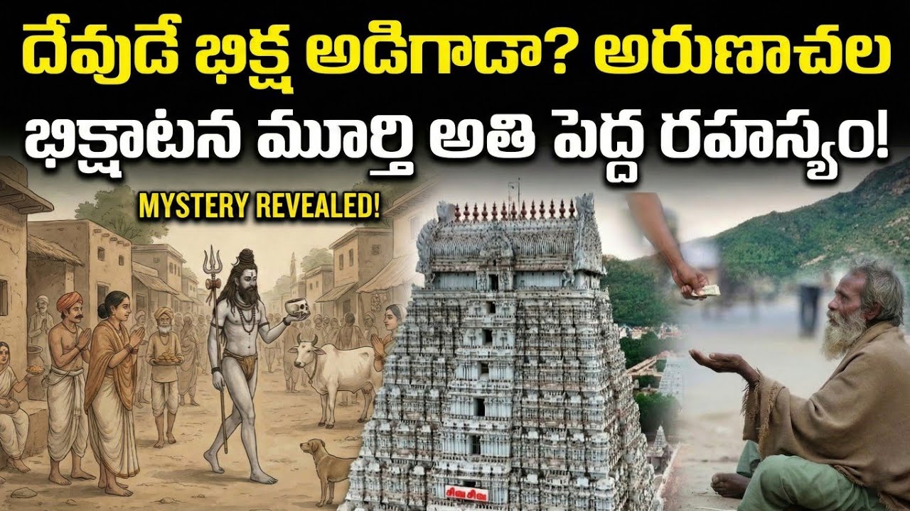 దేవుడే భిక్ష అడిగాడా? అరుణాచల భిక్షాటన మూర్తి అతి పెద్ద రహస్యం!