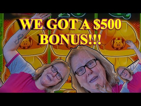 WE GOT A 500 BONUS  Huff N39 More Puff  Atlantis Casino in Reno slots casino slotmachine