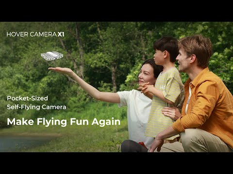 Hover Camera X1 Pocket-Sized Self-flying Camera: Small, Lighter, and Easier