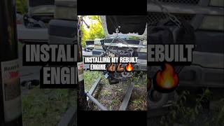 Installing LS Engine | Chevy Silverado 2500 6.0L #chevysilverado #gmcsierra2500