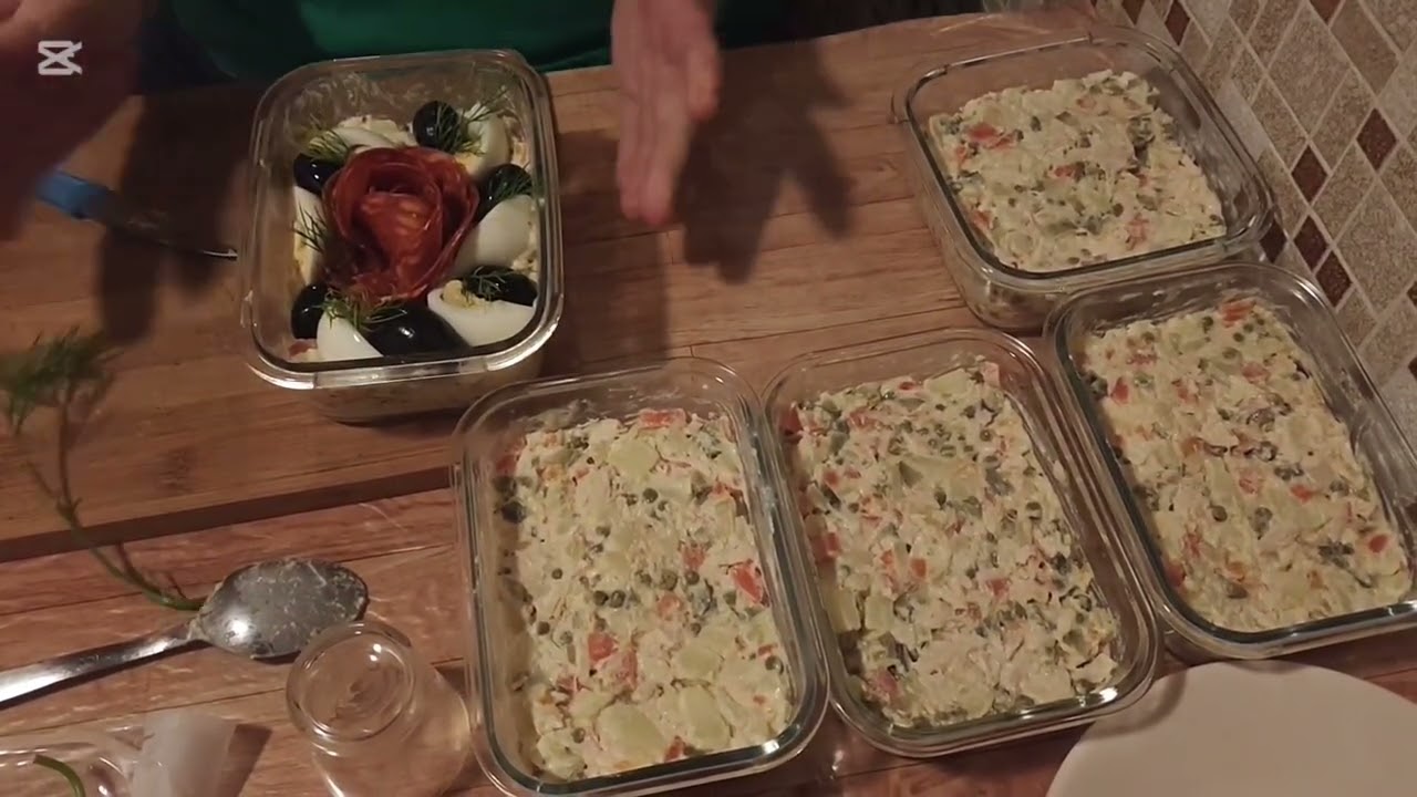 Salată Boeuf cu piept de pui 🐔