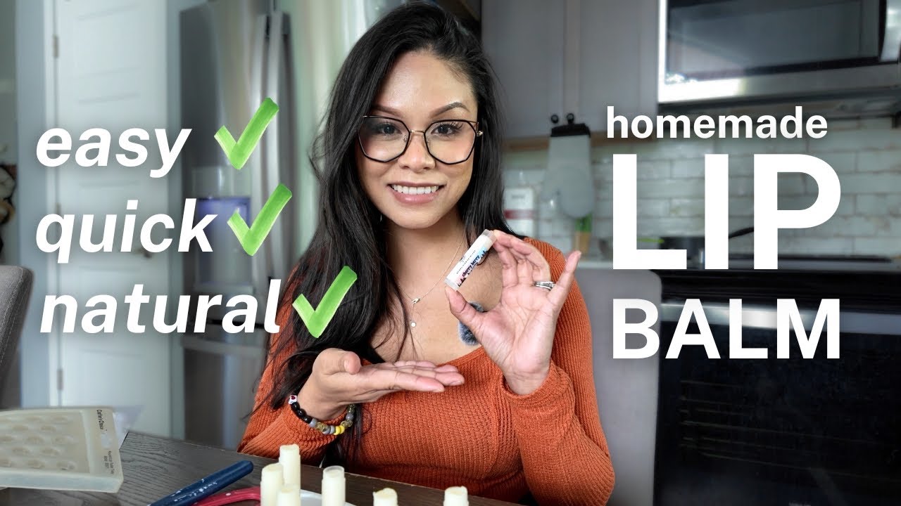 Seriously, STOP buying lip balm! (make it at home) 🌿