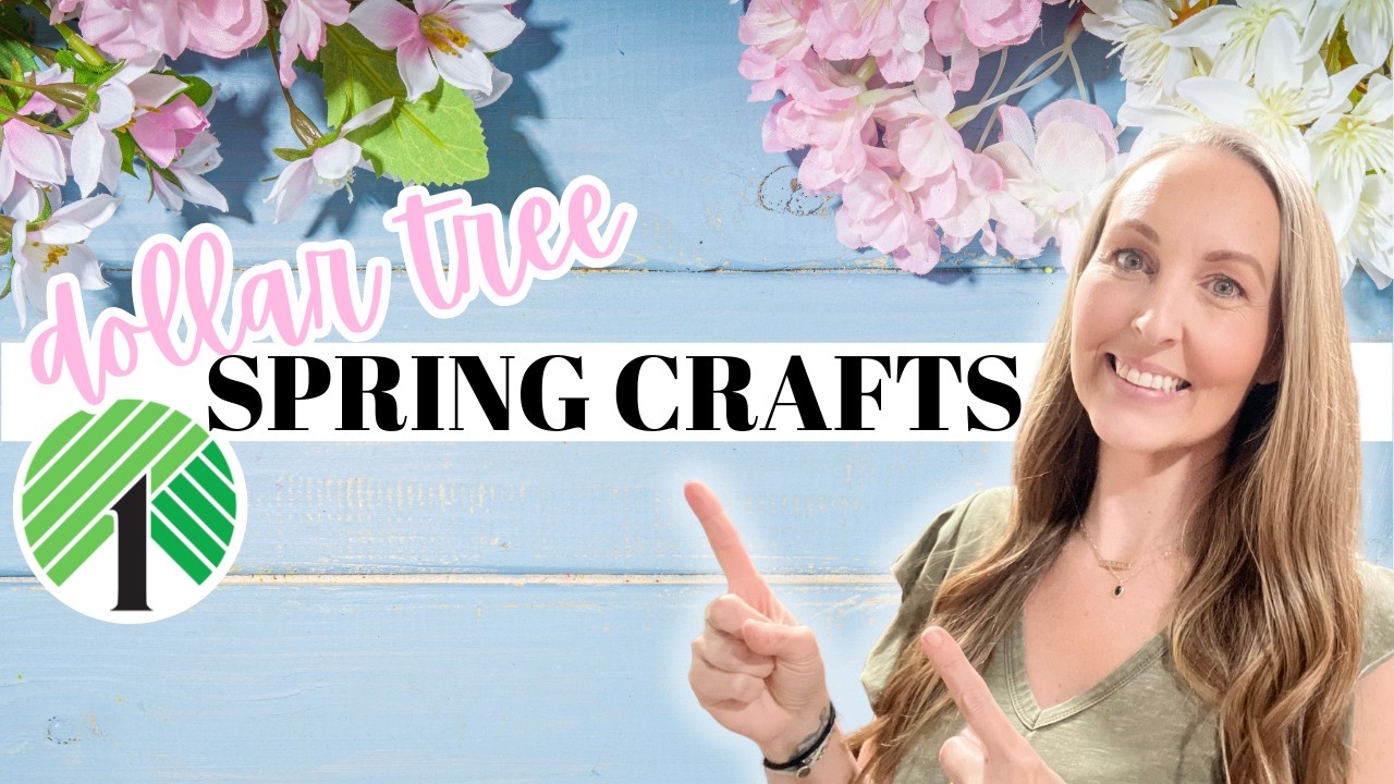 🌳 DOLLAR TREE SPRING DIY'S you should try this year - Spring Crafts