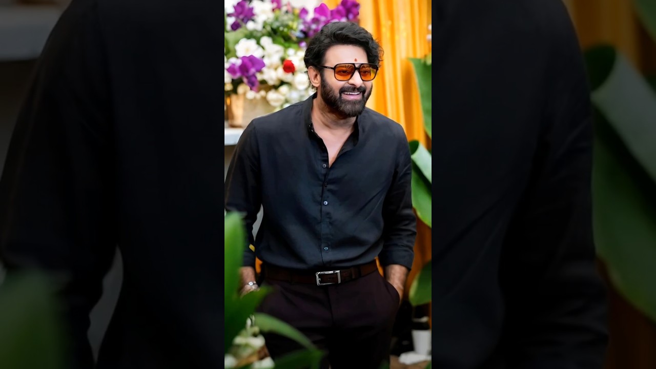 🔥 Prabhas Mass Look | Darling Star Trending 