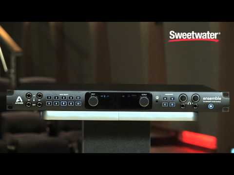 Apogee Ensemble Thunderbolt Audio Interface Overview - Sweetwater Sound