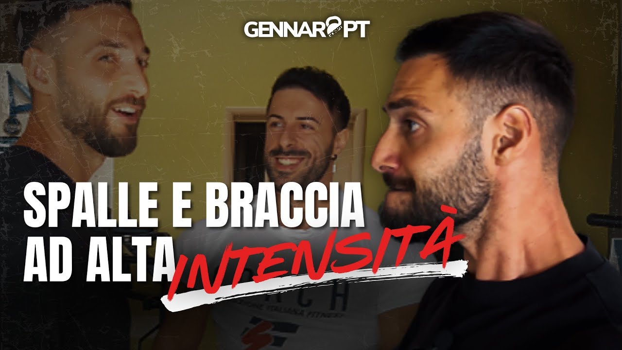 🔥Allenamento Spalle & Braccia nella palestra che non ti aspetti 👀😳