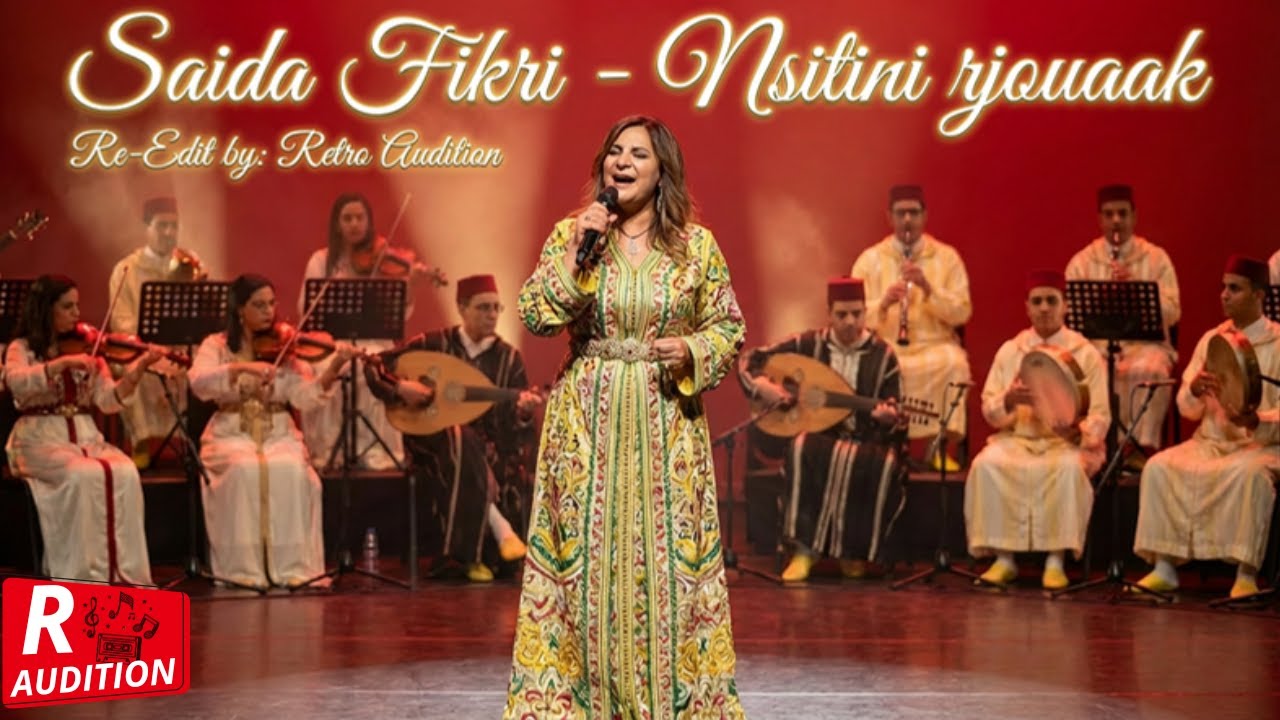 Saida Fikri  Nsitini rjouaak  [Modern Version Re Edit by  RETRO AUDITION Studio]