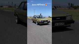 Toyota Corolla Ke70 - 3sBeams - Perfect Burnout / Drifting -- #Ke70 #Shorts