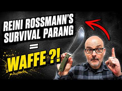 Tool or weapon?! Reini Rossmann's Survival Parang