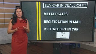 New rule takes effect for Texas drivers: How to protect your plates from theft
