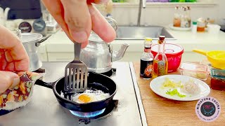 MiniFOOD Nasi Goreng Indonesian Fried Rice [ MINIATURE COOKING ] Kitchen TOYS Set Cooking