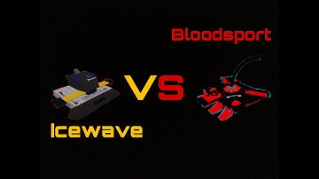 Icewave-Bloodsport Bar Spin-Off | Roblox Battlebots