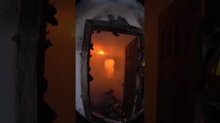 Firefighter POV Helmet Cam – Raw Interior Fire Operations