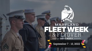 Maryland Fleet Week & Flyover Comes to Baltimore September 2022!
