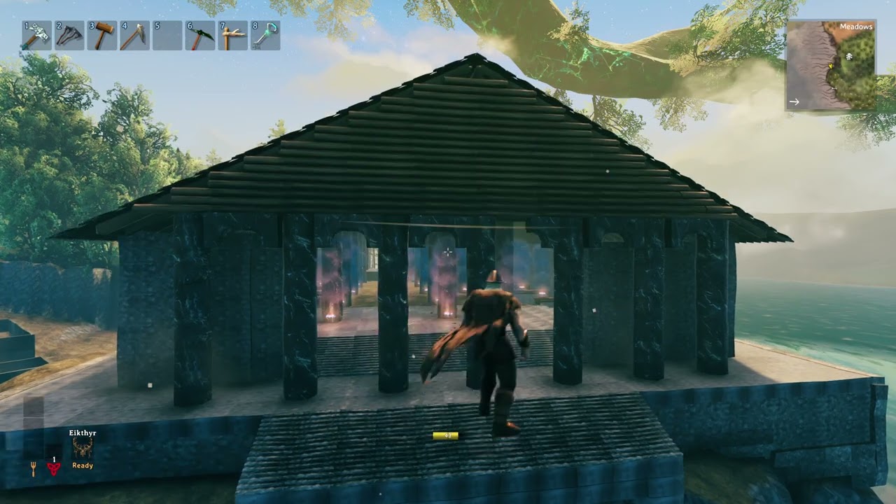 Graeco-Norse Temple of Odin in Valheim