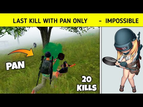 Видео: Kill Last Enemy with Pan in Pubg Mobile Korean version - G Guruji