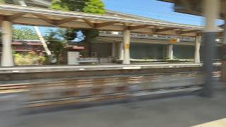 EMU3050(EMU3000型新自強第5編組新椅子)420次自強號(3000)(多功能車廂)新城(太魯閣)站通過