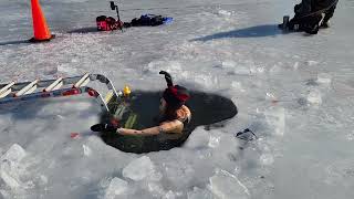 Lizzy the Ice Queen  Greenwood Lake 2/12/22
