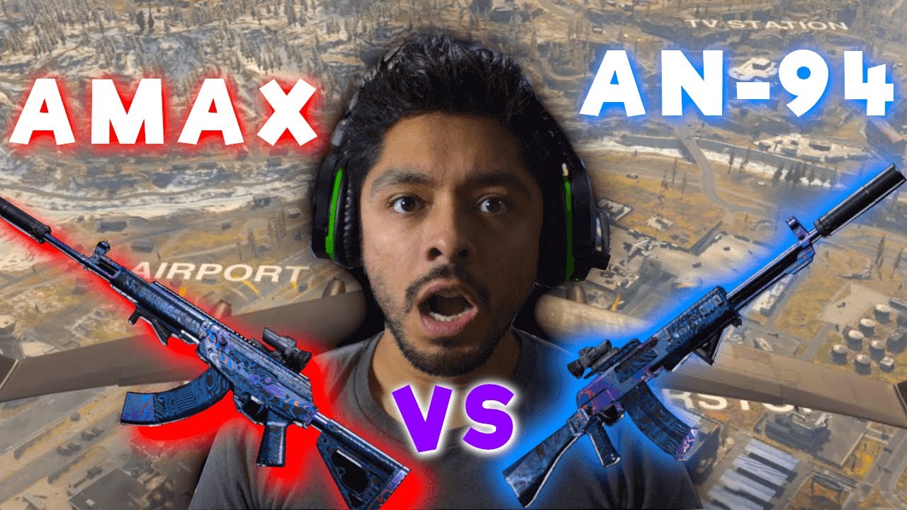 AMAX vs AN-94 (MODERN WARFARE WARZONE)