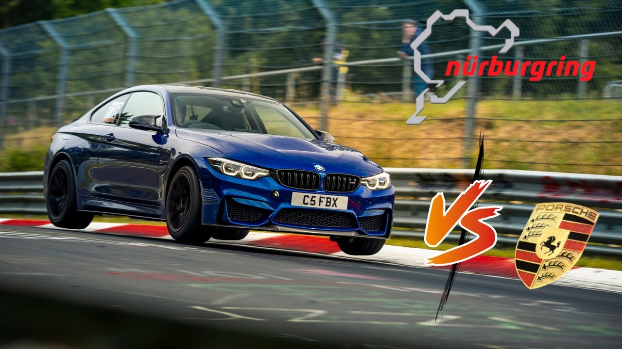 Nurburgring BMW M4 CS vs Porsche 991.2 GT3 