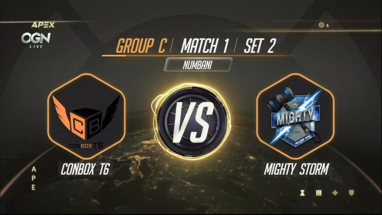 OGN 오버워치 APEX 리그 CONBOX T6 vs MIGHTY STORM 2set [ overwatch 명훈]