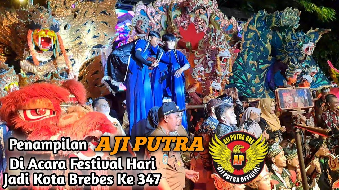 Penampilan Burok Aji Putra Pentas Di Acara Festival Hari Jadi kota Brebes Tahun 2025