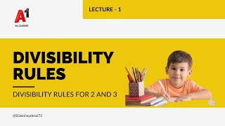 Divisibility Rules For 2 And 3 With Examples