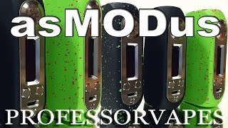 asMODus ohmsmium 80 watt vape mod nice display item