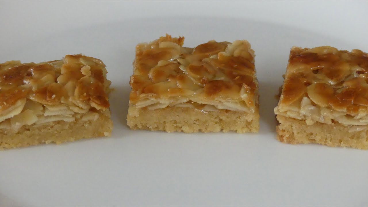 Recette de Biscuits Carrés aux Amandes et Miel