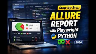 Python Playwright Lesson 13 - Adding Allure report using Claude Code (Hebrew)
