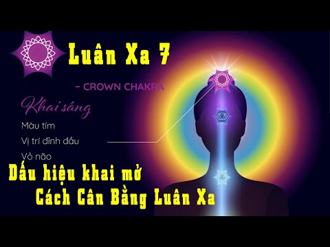 Video LUÂN XA 7- SAHASRARA - CROWN CHAKRA - Dấu hiệu khai mở... - youtube