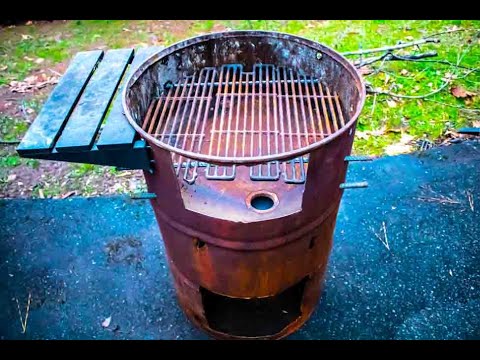 Convirtiendo Un Barril/Tambo En Asador 😯😯😯 - YouTube