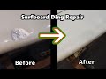 How to Fix an Epoxy Surfboard Ding