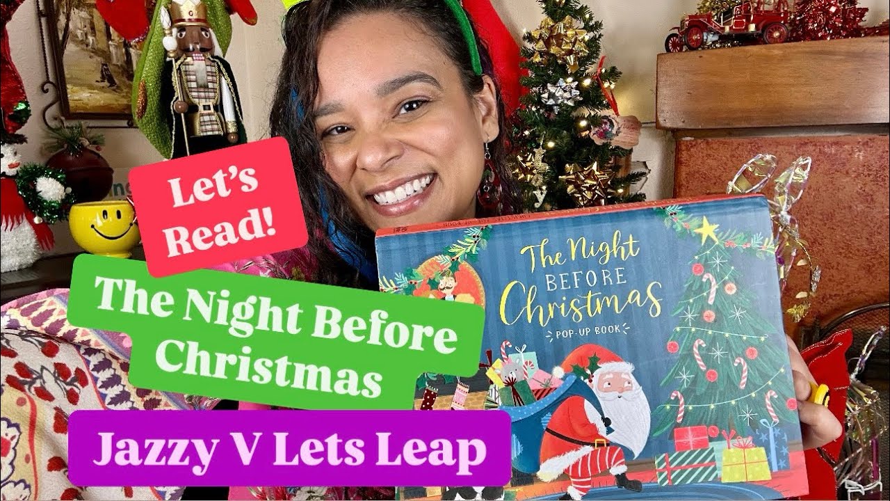 Праздничный выпуск от Джаззи Ви💫 «Ночь перед Рождеством» — чтение сказок — образование для детей ...