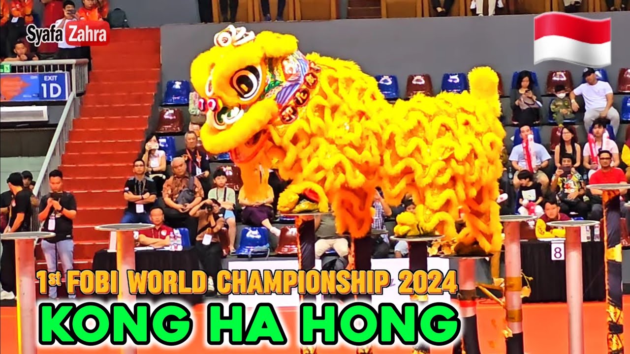 KONG HA HONG - Lion Dance Competition 1st FOBI WORLD CHAMPIONSHIP 2024