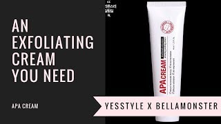 An Exfoliating Cream You Need | BELLAMONSTER APA Cream | YesStyle Korean Beauty screenshot 5