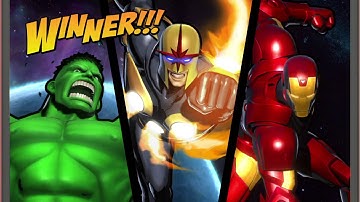 ULTIMATE MARVEL VS. CAPCOM 3: Nova, Iron Man, and Hulk arcade