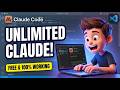 How to Get FREE & UNLIMITED Claude Code in VSCode With this Extension For LIFETIME (100%) Working
