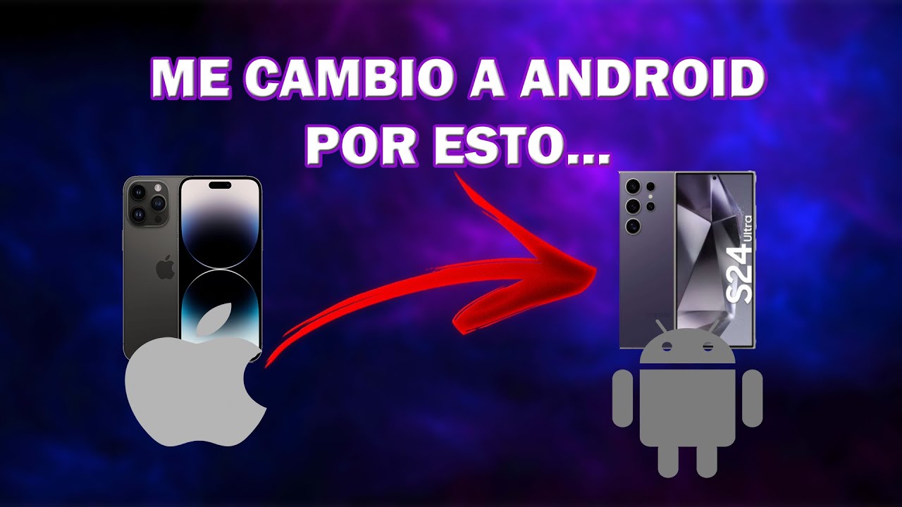 Me paso de iOS a Android por esto... - YouTube