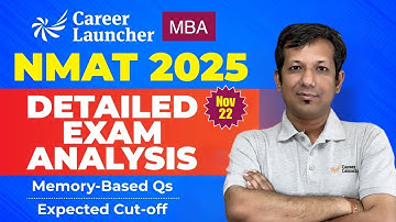 NMAT 2025 Exam Analysis (22nd Nov): Memory-Based Qs + Expected Cutoff | Career Launcher