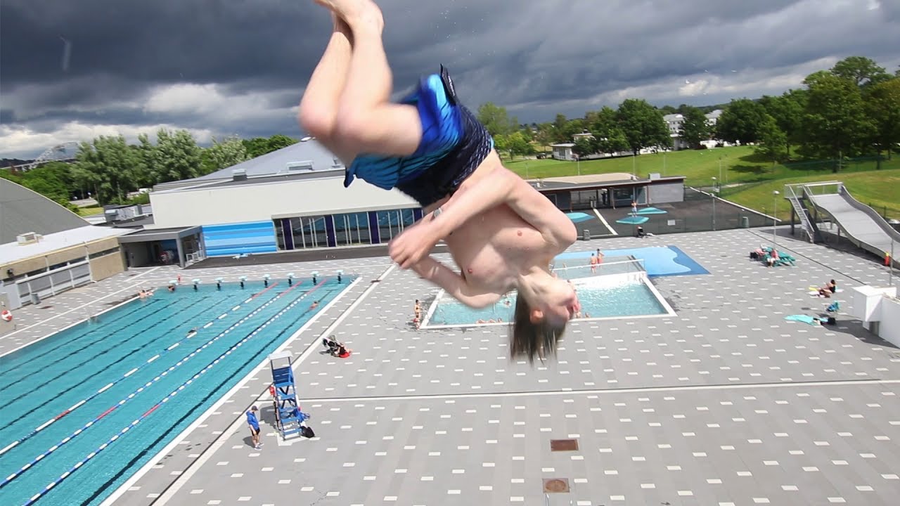 THE MOST INSANE DIVING BOARD FLIPS EVER!! YouTube